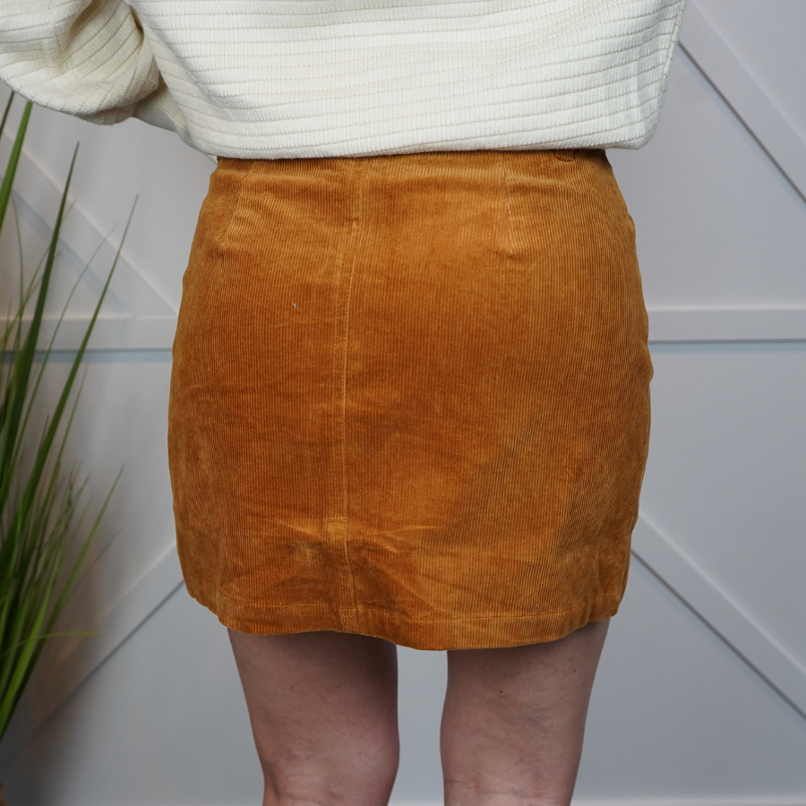 Carly Zip-Up Skirt